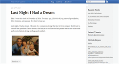 Desktop Screenshot of blog.jonathanrwallace.com